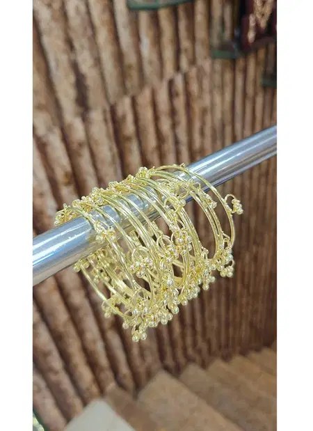 Trending Plain Kashmiri Bangles Set Wholesale Market In Surat